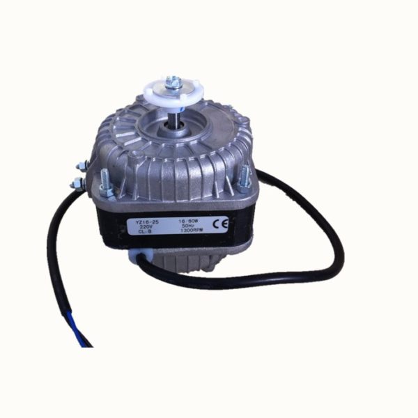 Everwell Shaded Pole Motor – 115V, 1 Phase, 1300/1550 RPM, With Base & Fan Blade, Universal Fit